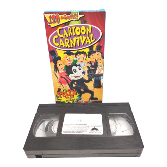 Vintage VHS Felix The Cat and Friends Movie Collectible - Picture 2 of 4